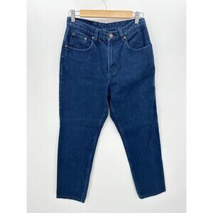 Ralph Lauren VTG Dark Wash Relaxed High Waisted Denim Jeans Women Size 6